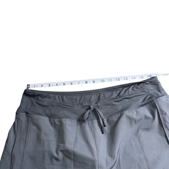 Willit Women's High Rise Ultra-soft Wide Leg Capri Pants Gray Size XL NWT - Picture 7 of 9